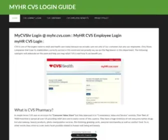 MYHRCVslogin.co(Myhrcvs) Screenshot