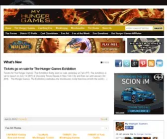 Myhungergames.com(My Blog) Screenshot