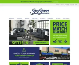 Myhutchinsonfurniture.com(Sleep Shoppe and Furniture Gallery) Screenshot