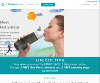 MYHYdrate.com(MYHYdrate) Screenshot