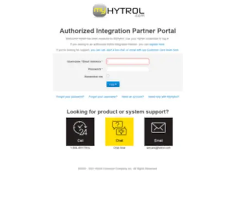 MYHYtrol.com(MYHYtrol) Screenshot