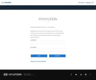 MYhyundai.com.au Screenshot