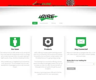 Myiaire.com(IAIRE HVAC and air purification) Screenshot