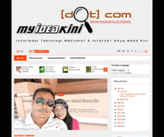 Myideakini.com(Blog Luar Biasa) Screenshot