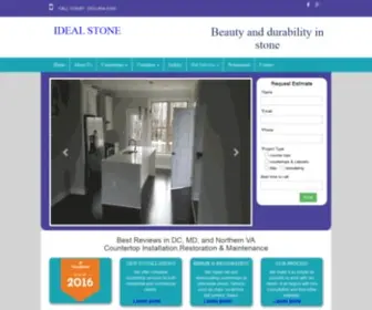 Myidealstone.com(Kitchen & Bath) Screenshot