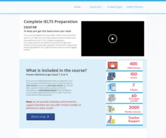 Myielts.co(#1 Online IELTS prep) Screenshot