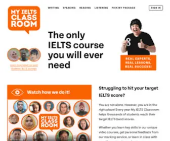 Myieltsclassroom.com(My IELTS Classroom) Screenshot