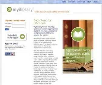 Myilibrary.com(Myilibrary) Screenshot