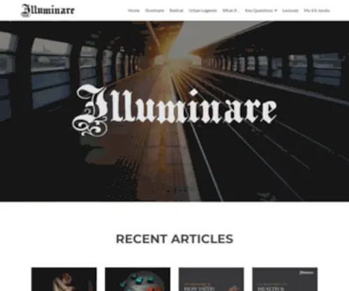 Myilluminare.com(Intelligent conversations about faith) Screenshot