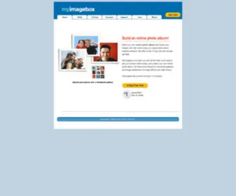 Myimagebox.com(Build your own online photo album @) Screenshot
