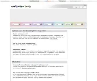 Myimager.com(Your Everything Online Image Editor) Screenshot