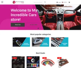 Myincrediblecars.com(Buy Car Repair Tools & Car Accessories online) Screenshot