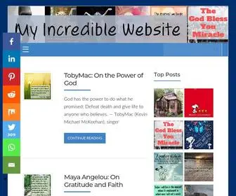 Myincrediblewebsite.com(My Incredible Website) Screenshot