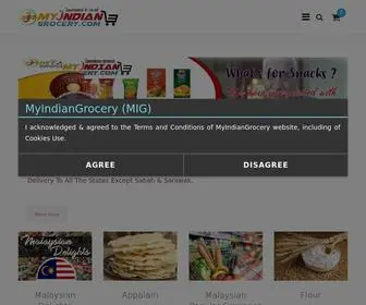 Myindiangrocery.com(LittleIndia) Screenshot