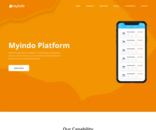 Myindo.net(Myindo Cyber Media) Screenshot