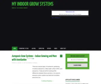 Myindoorgrowsystems.com(Grow All Year Around) Screenshot