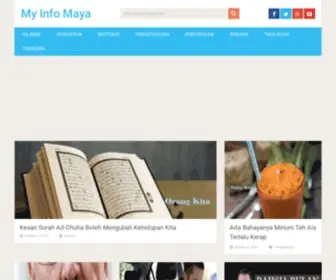 Myinfomaya.com(Laman Online Malaysia) Screenshot
