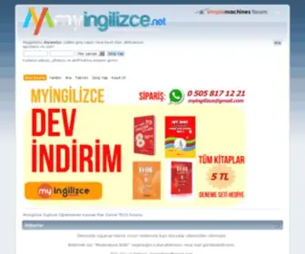 Myingilizce.net(Ingilizce) Screenshot