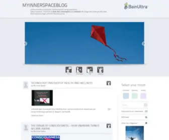 Myinnerspaceblog.com(It's a site on relaxation) Screenshot