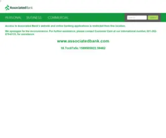 Myinspirationbank.com(Access to Associated Bank’s website and online banking applications) Screenshot