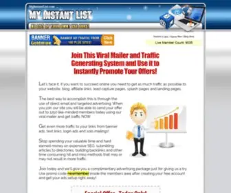 Myinstantlist.com(My Instant List) Screenshot