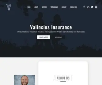 Myinsurancebroker.us(Valincius Insurance) Screenshot