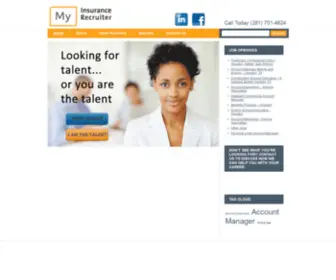 Myinsurancerecruiter.com(MyInsuranceRecruiter) Screenshot