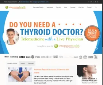 Myintegrativehealth.com(Naturopathic Thyroid Specialists in Scottsdale) Screenshot