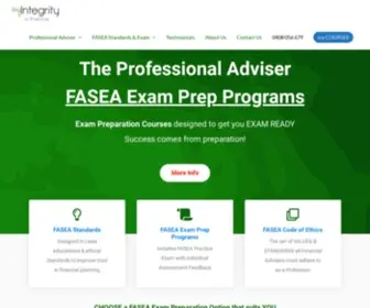 Myintegrity.com.au(Our FASEA Exam Preparation Programs) Screenshot