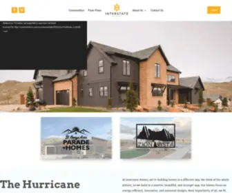 Myinterstatehome.com(Custom Home Builder in Hurricane UT) Screenshot