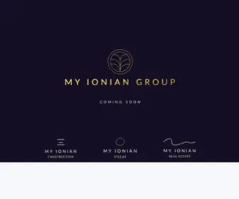 Myioniangroup.com(My Ionian Group) Screenshot