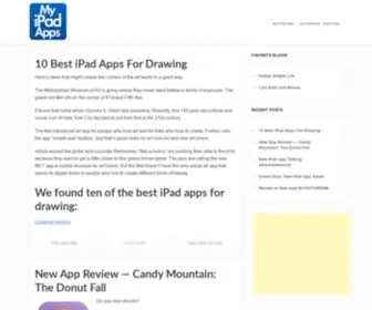 Myipadapps.com(Best iPad Apps) Screenshot