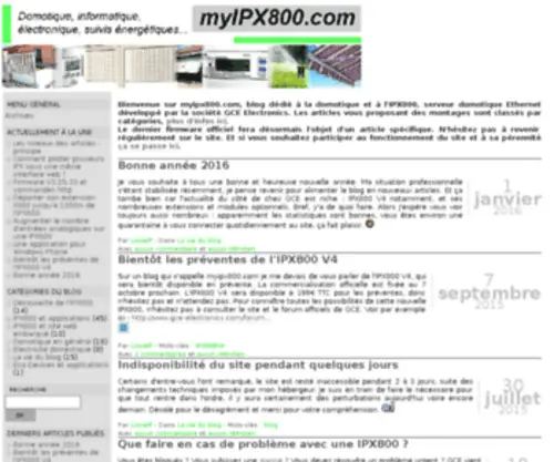 Myipx800.com(Myipx 800) Screenshot