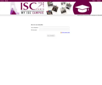 Myisc.com(écolde de commerce) Screenshot