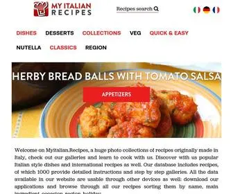 Myitalian.recipes(Welcome on My Italian Recipes) Screenshot