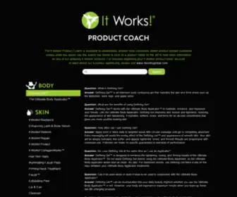 Myitworksproductcoach.com(It Works) Screenshot
