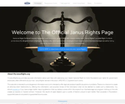 Myjanusrights.org(The Official) Screenshot