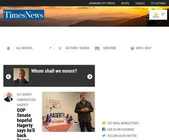 MYJCpress.com(Kingsport Times) Screenshot