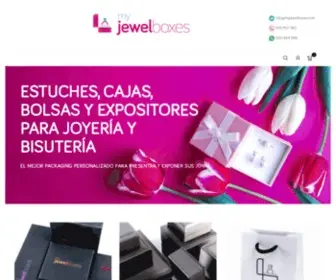 Myjewelboxes.com(Cajas y Estuches para Joyería y Bisutería) Screenshot