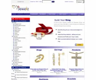 Myjewelz.com(Diamond Rings) Screenshot