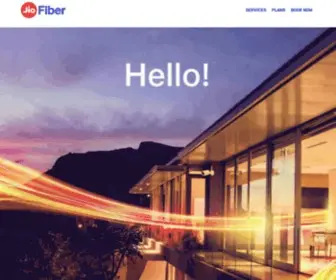 Myjiofiber.com(Jio Fiber) Screenshot