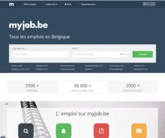 Myjob.be(Emploi en Belgique) Screenshot