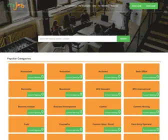 Myjob.co.in(My Job) Screenshot