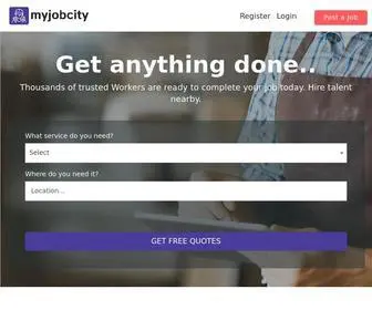 Myjobcity.in(Task finder) Screenshot