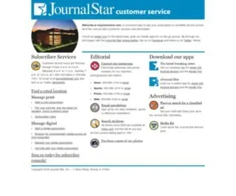 Myjournalstar.com(Journal Star Customer Service) Screenshot