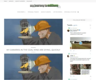 Myjourneytomillions.com(My Journey to Millions) Screenshot