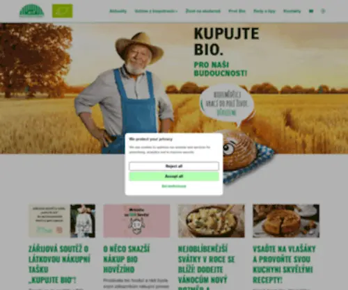 MYJsmebio.cz(Ekologické zemědělství) Screenshot
