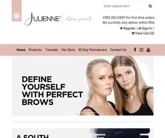 Myjulienne.com(At Julienne we believe life) Screenshot