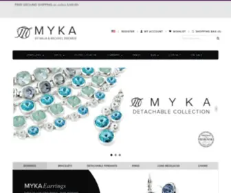 Mykadesigns.com(Myka Designs Inc) Screenshot