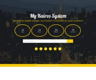 Mykairossystem.com(KAIROS Team) Screenshot